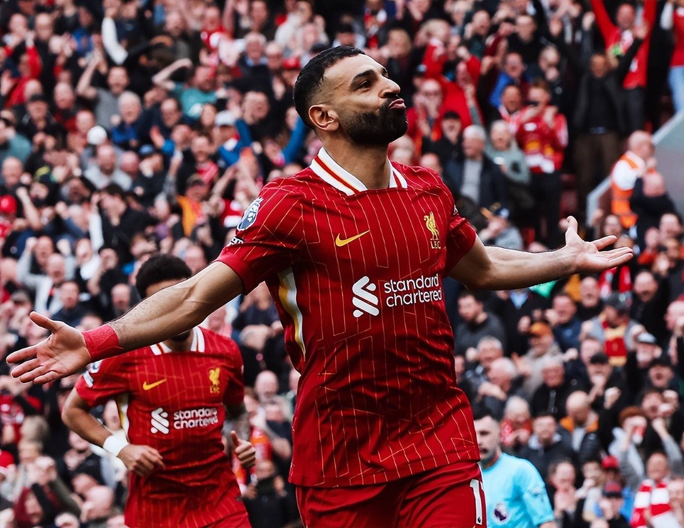 萨拉赫突破，利物浦晋级下一轮