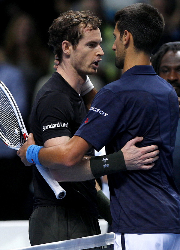 年终总决赛完胜蒙特卡洛大师赛，穆雷带队取胜